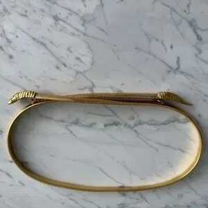 Accessories | Serpent Omega Chain Snake Belt Vintage Gold  display picture 2